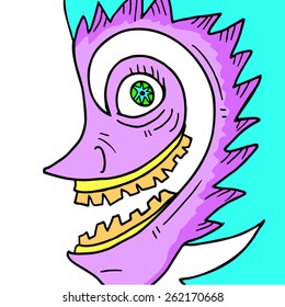Imaginative face
