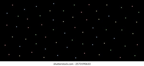 Imaginative flat colorful stars background design