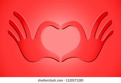 imaginative heart illustration