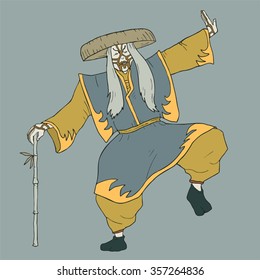 imaginative kabuki character