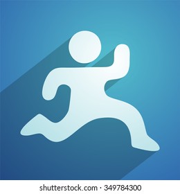 imaginative runner sign