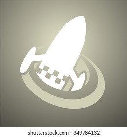 imaginative spaceship icon