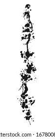 Imaginatve splash ink set design
