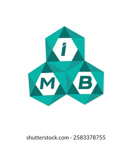 IMB creative minimalist letter logo. IMB unique vector initials alphabet letter logo design
