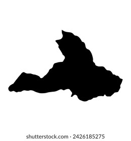 Imbabura Province map, administrative division of Ecuador. Vector illustration.