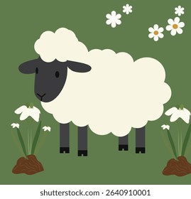  Imbolc Awakening of Spring Vector Illustration