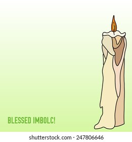 imbolc greeting card 
