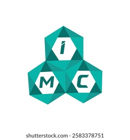 IMC creative minimalist letter logo. IMC unique vector initials alphabet letter logo design
