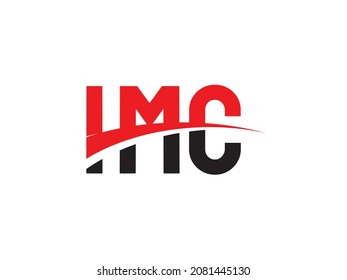 IMC Letter Initial Logo Design Vector Illustration