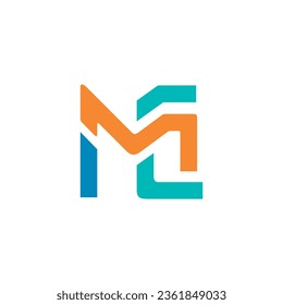 diseño de logotipo vectorial de carta de medios IMC