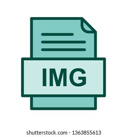 Img File Document Icon Stock Vector (Royalty Free) 1363855613 ...