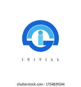 IMG logo in a circle style vector design, featuring the initials "I", "M", and "G" enclosed within a clean, modern circular frame, using balanced lines to convey professionalism, unity, and a strong b