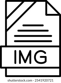 IMG Vector Vector Icon Design Symbol