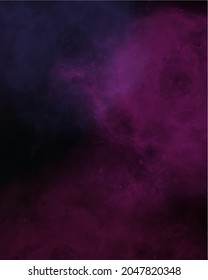 Nachahmung eines kosmischen Himmels mit schwarzem Hintergrund