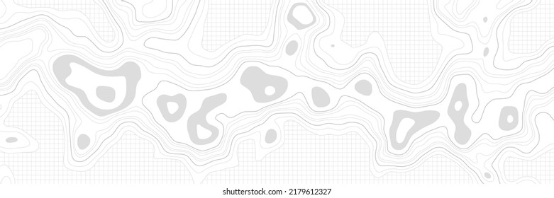 Imitation of a geographical map, shades of gray, vector design