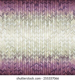 Imitation knitting and gradient effect  May be used as seamless pattern 