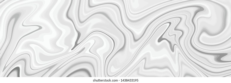 Imitation of marble, abstract vector background, black and white tones.