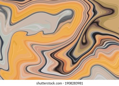 Imitation of marble texture, liquid colorful stains. Vector design.