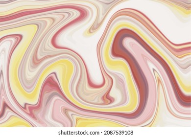 Imitation of marble texture, liquid colorful stains. Vector design.