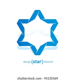 The Imitation of Origami David Star from paper