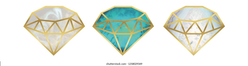 Imitation of stone in the cut, emerald agate. marble texture. for printing on flyer, flyer, brochure, business cards, invitation, vector trend