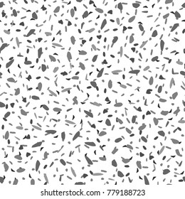 Imitation of the surface of the stone floor from granite particles. Terrazzo Pattern. Vector illustration Background for print home decor, interior, fabric, textile, paper, wrapping, covers