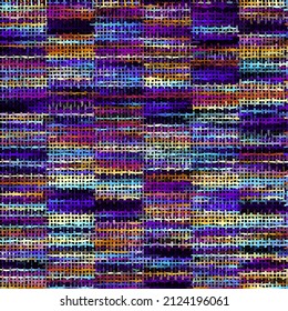 Imitation of a texture of rough canvas. Seamless pattern.