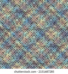Imitation of a texture of rough canvas. Seamless pattern.