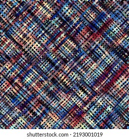 Imitation of a texture of rough canvas. Seamless pattern.