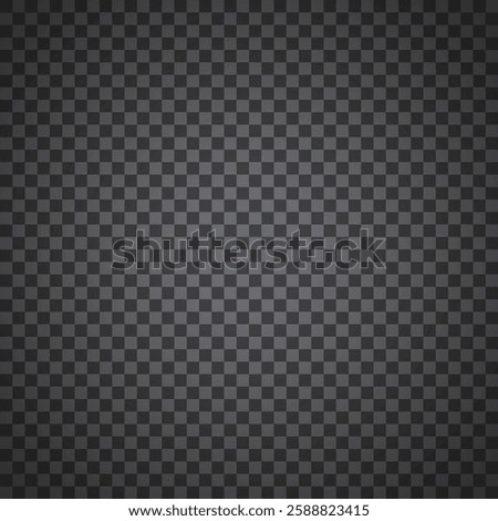 imitation of a translucent darkened background with a checkerboard pattern indicating transparency