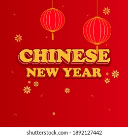 Imlek Chinese New Year Vector Illustration