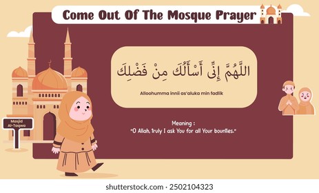 Immediately after leaving the mosque, raise your hands and pray for safety and blessings for today. May every step we take be filled with His goodness and guidance.