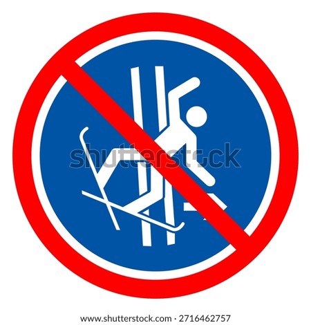 Immediately Leave The Towway in case of falling Symbol Sign, Vector Illustration, Isolated On White Background Label.EPS10
