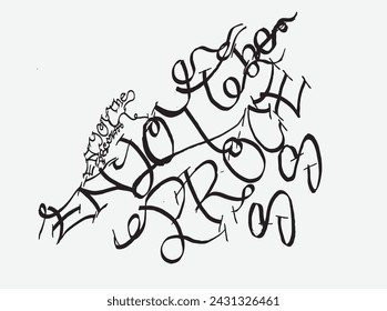 Immerse yourself in the art of typography as we bring to life the mantra "Enjoy the Process" with captivating lettering. Each stroke, curve, and form embodies the essence of embracing the journey rath