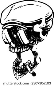 Immerse yourself in the enigmatic world of Premium Demon Skull Vectors in white and black. Each intricately crafted vector showcases the haunting beauty of demon skulls with a monochrome twist.