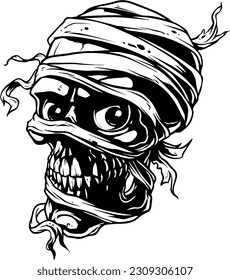 Immerse yourself in the enigmatic world of Premium Demon Skull Vectors in white and black. Each intricately crafted vector showcases the haunting beauty of demon skulls with a monochrome twist.