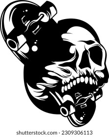 Immerse yourself in the enigmatic world of Premium Demon Skull Vectors in white and black. Each intricately crafted vector showcases the haunting beauty of demon skulls with a monochrome twist.