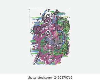  Immerse yourself in the mesmerizing world of our artwork, where a serpent gracefully engages in a captivating dance of self-enchantment. The sinuous coils of the snake create an intricate visual narr