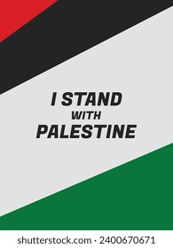 Immerse yourself in the spirit of solidarity with our captivating "Support for Palestine Freedom" poster design template.