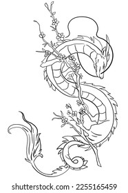 Immerse yourself in the world of fantasy with Mythical Creatures, a coloring page featuring a detailed outline illustration of an ancient dragon. Let your imagination soar as you bring this legend.