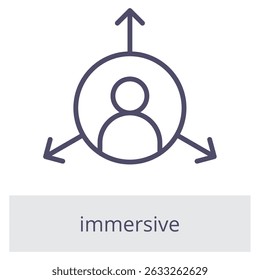 Immersive Element For Design Graphic