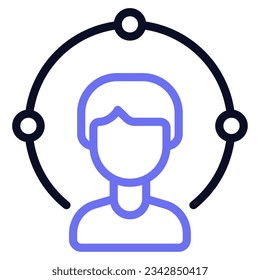Immersive Experience Icon for uiux, infographic, etc