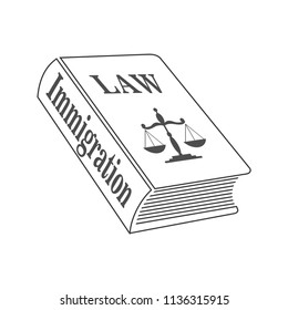 Immigration law. Book.
