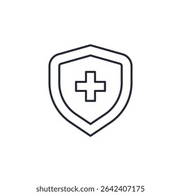 immune icon. projector Symbol sign for mobile concept and web design. Vector icon, Logo illustration, Vector graphics