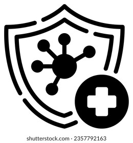 Immune Support Icon Illustration for uiux, infographic, etc