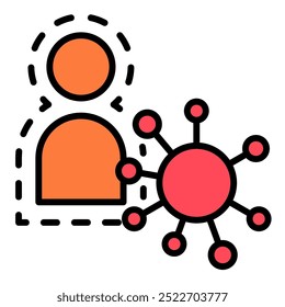 Immune System Icon, Body Immune protection