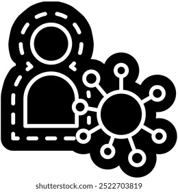 Immune System Icon, Body Immune protection
