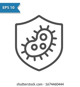 Immune System Icon. Professional, pixel perfect icon, EPS 10 format.