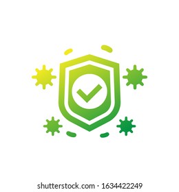 immune system or immunology, vector icon