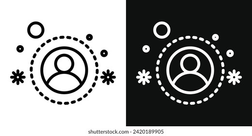 Immune System Support Icon Set. Vector Illustration